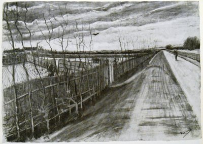 Country Road near Loosduinen by Vincent van Gogh